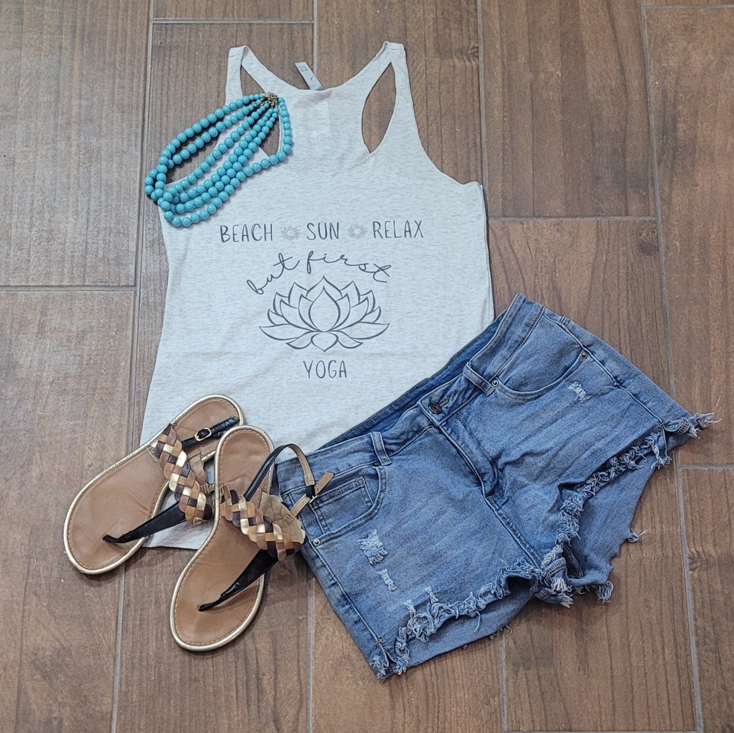 But First Yoga Tank