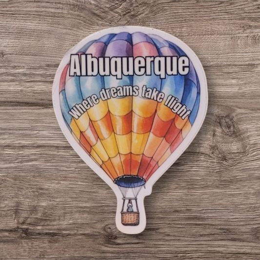 Albuquerque Balloon Sticker