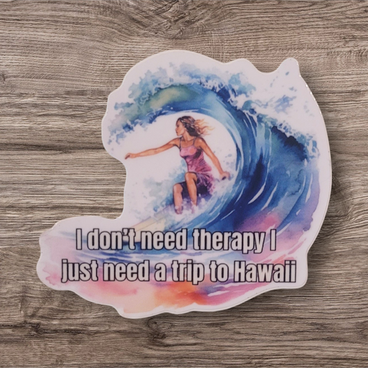 Trip Therapy Sticker