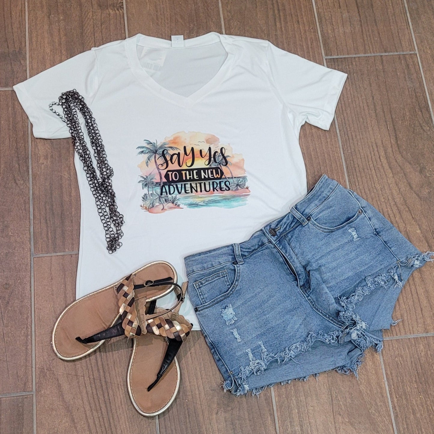 Vivid Voyages- "Say Yes to Adventures" Tee