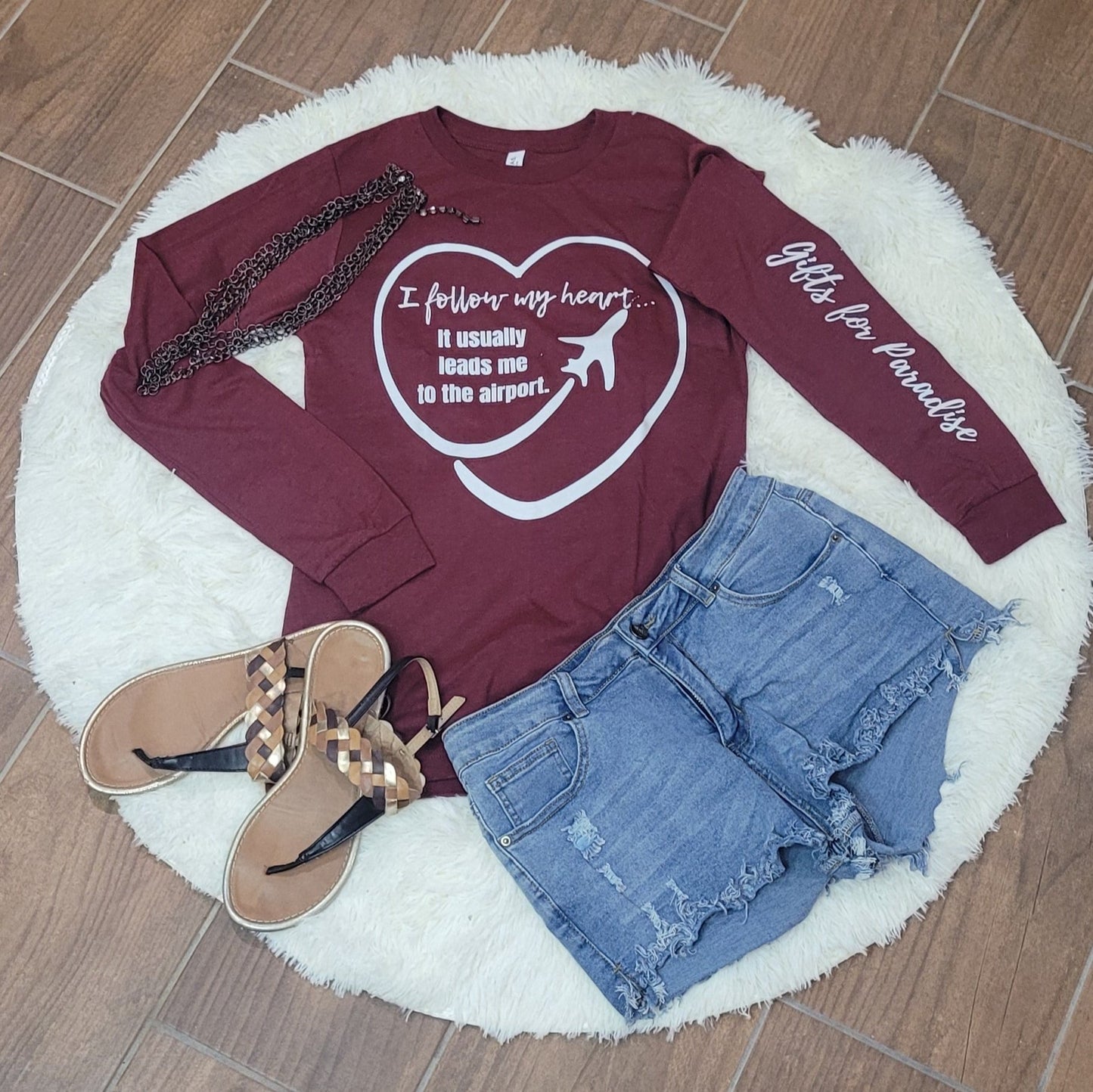 I Follow My Heart Long Sleeve Tee