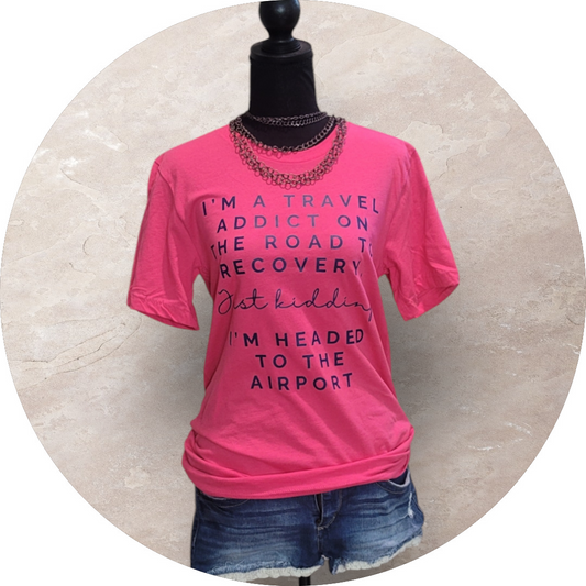Travel Addict Tee